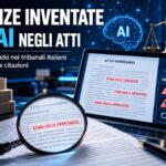 Sentenze Inventate dall’AI negli Atti: Cosa Sta Succedendo nei Tribunali e Come Verificare le Citazioni